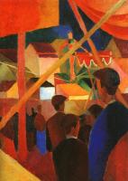 Macke, August - Oil Painting